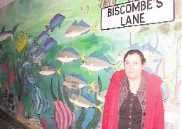 Make-over for mural