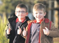 Young steps to help earthquake victims