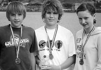 Trio in open water challenge