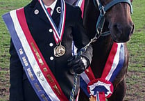Showjumper Jessica takes double gold at nationals