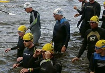 Swimmers take up challenge to raise money for hospice