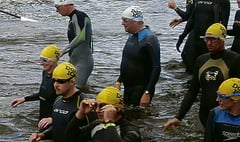 Swimmers take up challenge to raise money for hospice