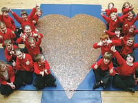 Children’s charity effort is all heart . . .