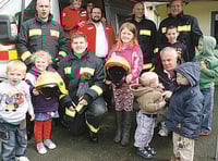 All hands on pumps at fire station open day