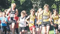 Athletes pick up baton in town relays