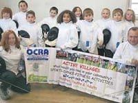 Gulworthy youngsters en garde for fencing lessons