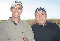 Four ball better ball at Oke Golf Club