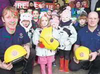Waddling in their wellies — and it’s  all for a  good cause