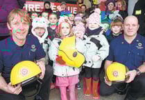 Waddling in their wellies — and it’s  all for a  good cause