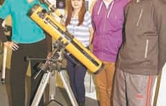 Special visitor to space centre