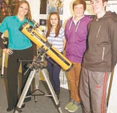 Special visitor to space centre