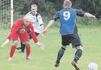 Close encounter for Princetown players