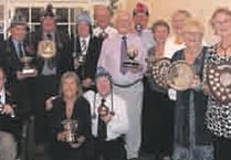 Club bowlers celebrate in style