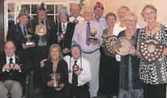 Club bowlers celebrate in style