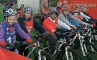 Pupils head for forest in Cyclo X