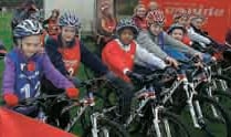 Pupils head for forest in Cyclo X