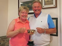 Dave and Peggy top in Tavistock mixed pairs