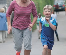 Fun on the run at Lamerton