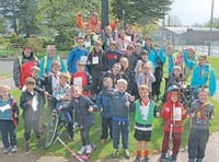 Lifton Sea Scouts in tough Channel triathlon challenge