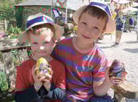 ‘Eggsploring' at the estate