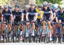 Tour of Britain cycle race is great sight in West Devon countryide