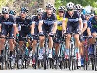Tour of Britain cycle race is great sight in West Devon countryide