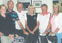 Tight at the top in Tavistock four ball