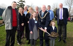 First turf cut at school build project
