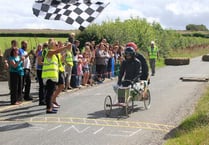 Thrills and spills at fun day