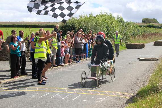 Thrills and spills at fun day