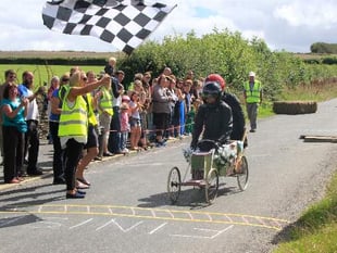 Thrills and spills at fun day