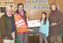 First class send off for postie Bernard