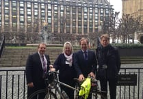 Deborah gets on her bike to raise funds for rural hub