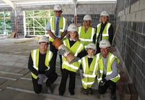 Time capsule placed to mark school building