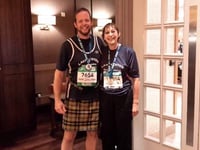 Running for village building project