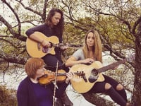 Folk band creating a storm