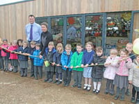New early years classroom opens at Harrowbarrow Primary School