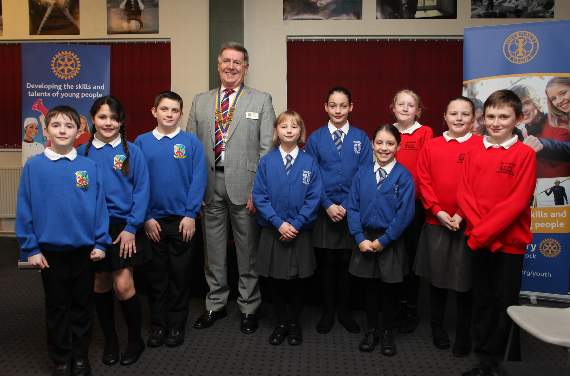 Rotary Youth Speaks Competition at Tavistock College