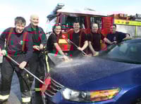 Firefighters from Tavistock and Yelverton to wash cars for charity