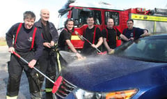 Firefighters from Tavistock and Yelverton to wash cars for charity