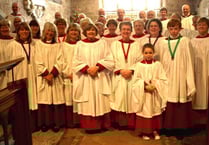 Special Pentecost Sunday service at St Eustachius' Church in Tavistock