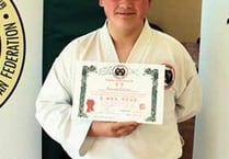 Rowan makes dan grade