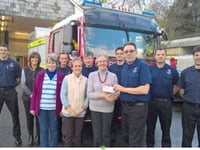 Firefighters gift to CHSW