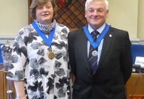 Cllr Mandy Ewings the new Mayor of Tavistock