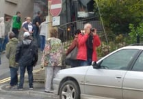 Coach stuck on Rocky Hill