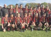 Tavistock U14s victorious at Welsh rugby festival
