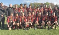 Tavistock U14s victorious at Welsh rugby festival