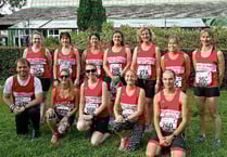 Bere Alston Trekkers at relay race and Magnificent 7