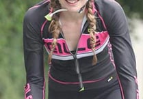 International field compete in cycling Dartmoor Classic