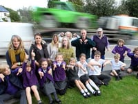 Mary Tavy mother starts campaign to slow traffic through the village
